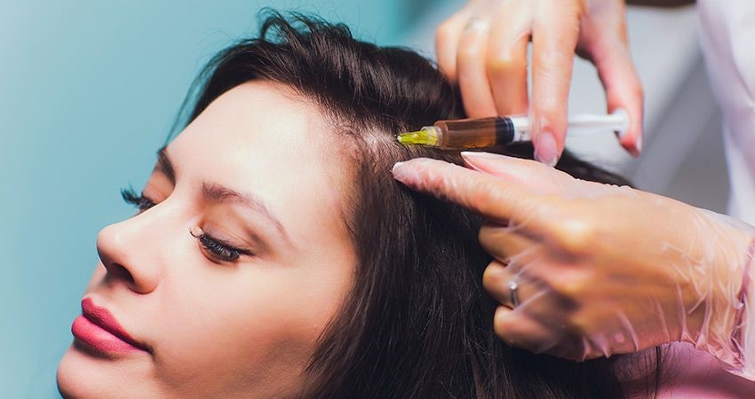 plate rich plasma treatment for hair growth